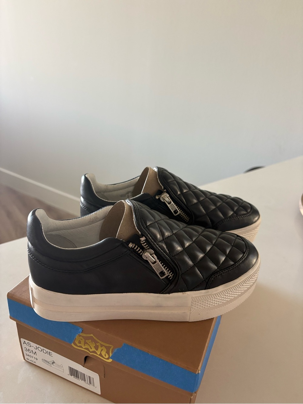 ASH Leather Shoes with platform